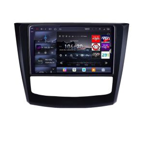 Navigatie Renault Kadjar facelift 2019-2022 Qled 2K Octa Core 16+512 LTE 4G DSP Wifi 5Ghz android auto carplay radio gps internet kit-9030-facelift+EDT-E810-2K