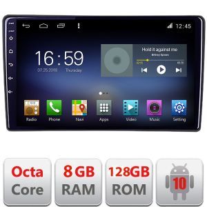 Navigatie Ford Focus C-max S-max Galaxy Mondeo unitati ovale Octa Core cu Android Radio Bluetooth Internet GPS WIFI DSP 8+128GB 4G