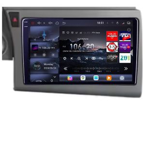 Navigatie Audi A6 C6 2004-2010 Qled 2K Octa Core 16+512 LTE 4G DSP Wifi 5Ghz android auto carplay radio gps internet kit-a6-c6+EDT-E809-2K