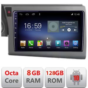 Audi A6 C6 2004-2010 Octa Core navigáció Android rádióval, Bluetooth internettel, GPS WIFI DSP 8+128GB 4G