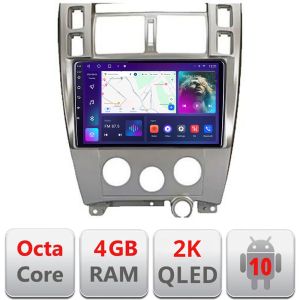 Navigatie HHyundai Tucson Manual C-1001 Android Octa Core Ecran 2K QLED GPS 4G 4+32GB 360 KIT-1001+EDT-E410-2K