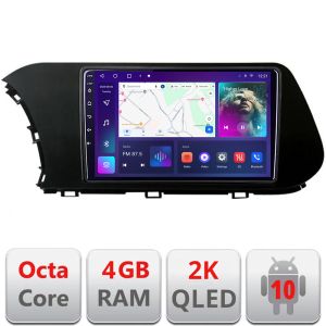 Navigatie HHyundai I20 2020- C-i20 Android Octa Core Ecran 2K QLED GPS 4G 4+32GB 360 KIT-i20+EDT-E410-2K