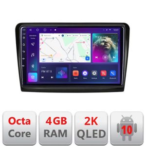 Navigatie Skoda Superb 2 C-SUPERB2 Android Octa Core Ecran 2K QLED GPS 4G 4+32GB 360 KIT-SUPERB2+EDT-E410-2K