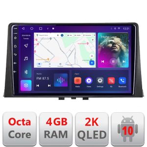 Navigatie Citroen Berlingo 2019-2021 C-berlingo18 Android Octa Core Ecran 2K QLED GPS 4G 4+32GB 360 kit-berlingo18+EDT-E410-2K v3