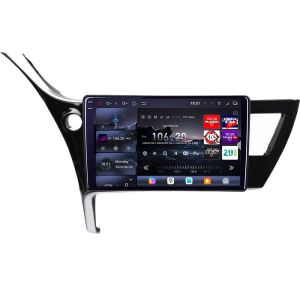 Navigatie Toyota Corolla 2017-Edotec Kit-COROLLA17 8 core QLED 2K 16+512 360 Android Waze USB Navigatie Internet Youtube Radio