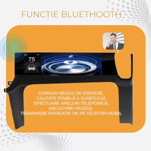 Player multimedia auto Android de 15 inch pentru Porsche Cayenne 2018-2023, sistem de divertisment cu ecran inteligent pentru copilot, monitor de navigație 