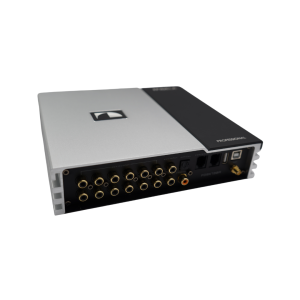 Amplificator cu DSP Nakamichi FDSK730A 8x35 watts rms în 4 ohmi, 10 canale, fibră optică, usb