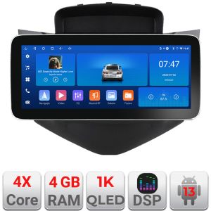 Navigatie Chevrolet Cruze 2009- K-045 Edotec 4+64 12.3 inch Incell 1K android Wifi 5Ghz gps internet