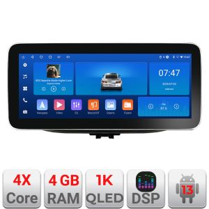 Navigatie Hyundai I30 2017- K-1041 Edotec 4+64 12.3 inch Incell 1K android Wifi 5Ghz gps internet  Cor