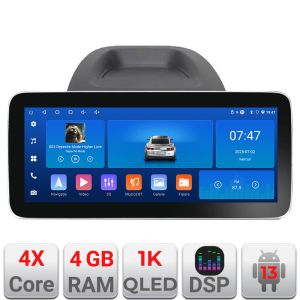 Navigatie Ford Fiesta K-256 Edotec 4+64 12.3 inch Incell 1K android Wifi 5Ghz gps internet  