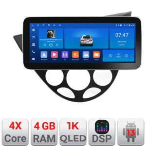 Navigatie Ford Focus 1 1998-2004 Edotec 4+64 12.3 inch Incell 1K android Wifi 5Ghz gps internet  kit-focus1