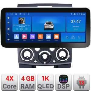 Navigatie Ford Ranger Mazda BT50 2007-2012 K-RANGER Edotec 4+64 12.3 inch Incell 1K android Wifi 5Ghz gps internet  v1