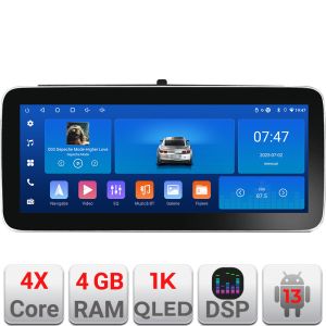 Navigatie Ssangyong Rexton 2019- K-rexton Edotec 4+64 12.3 inch Incell 1K android Wifi 5Ghz gps internet