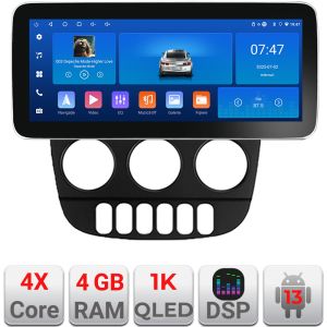 Navigatie Mercedes ML W163 1998-2005 Edotec 4+64 12.3 inch Incell 1K android Wifi 5Ghz gps internet  Kit-i20-2012