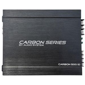 Amplificator RESIGILAT Audio System CARBON-500.1 D, 1x500 watts, in 2 sau 4 ohm, pentru subwoofer clasa D