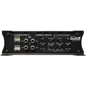 Amplificator RESIGILAT Audio System CARBON-250.4, 4 x 110 sau 2 x 200 watts, in 2 sau 4 ohm, clasa AB