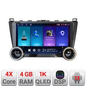 Navigatie Mazda 6 2007-2011 Edotec 4+64 10.5 inch Incell 1K android Wifi 5Ghz gps internet