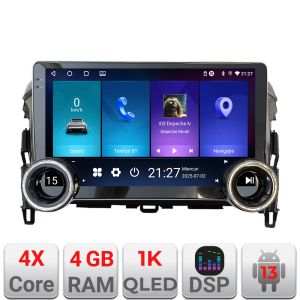 Navigatie Mitsubishi Eclipse Cross 2017- Edotec  4+64 10.5 inch Incell 1K android Wifi 5Ghz gps internet  Kit-cross-eu