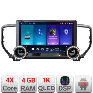 Navigatie Kia Sportage facelift 2019 - Kit-SPORTAGE-19 Edotec  4+64 10.5 inch Incell 1K android Wifi 5Ghz gps internet
