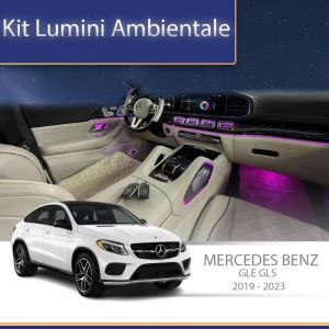 Ambient Lights Mercedes Benz W167 hangszóróvédő telefonvezérlőhöz vagy eredeti rendszerhez