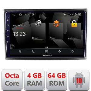 Navigatie Volvo XC90 2002-2014 Nakamichi NAM5510 Qled Octa Core 720p 4+64 DSP 360 camera carplay android auto