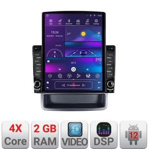 Navigatie Renault Traffic 2009-2014 dedicata Android radio gps internet quad core 2+32 ecran vertical 9.7" Kit-+EDT-E708+KIT-10-9