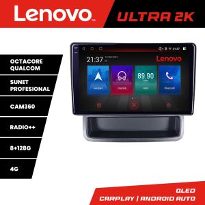 Navigatie Renault Traffic 2009-2014 Qled 2K Octa Core 8+128 LTE 4G DSP Wifi 5Ghz HDMI android auto carplay radio gps internet Kit-+ULTRA-2K-10-8+128