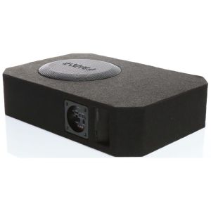 Subwoofer activ flat cu incinta 11L Audio System R 08 FLAT BR ACTIVE EVO, 175 W RMS, 275 W MAX, 4 ohm, 200 mm, 8", bass reflex, amplificator incorporat