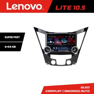 Navigatie Hyundai Sonata 2011-2015 Kit-259 Lenovo  8 core 4+64 10.5 inch Incell 1K android Wifi 5Ghz gps internet