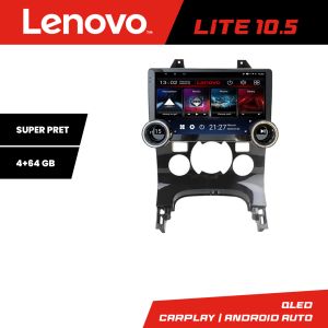 Navigatie Peugeot 3008 Kit-323 Lenovo  8 core 4+64 10.5 inch Incell 1K android Wifi 5Ghz gps internet