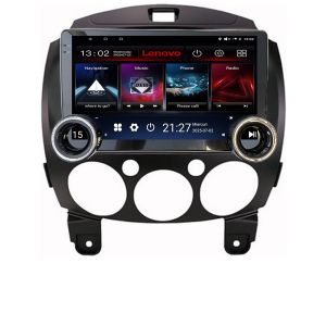 Navigatie Mazda 2 2007-2013 Lenovo  8 core 4+64 10.5 inch Incell 1K android Wifi 5Ghz gps internet  Kit-mazda2