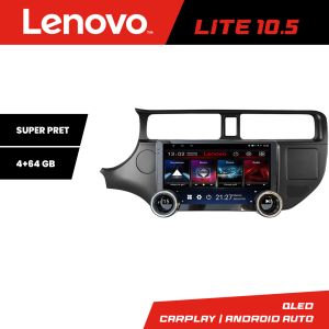 Navigatie Kia Rio 2011-2014 Kit-rio-11 Lenovo  8 core 4+64 10.5 inch Incell 1K android Wifi 5Ghz gps internet  C