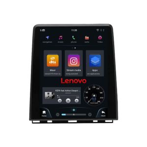 Navigatie dedicata Renault Clio 5 fara ecran color Lenovo Tesla Qled 9.7" Octacore Qualcomm 8 Gb RAM 128Gb Hdd 4G DSP profesional Carplay Android Auto 360 camere Bluetooth