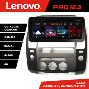 Navigatie dedicata Edonav Nissan Patfinder Navara Lenovo PRO 4+64 12.3 inch qled android 4G DSP gps internet  KIT-nav-oem