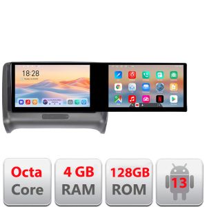 Navigatie Audi TT 2004-2011 Kit-078 Edotec 2 ecrane  8 core 4+128 21.6 inch Incell android Wifi 5Ghz gps internet