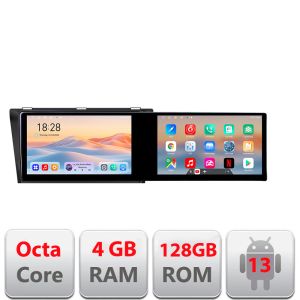 Navigatie Mazda 3 2004-2009 Kit-161 Edotec 2 ecrane  8 core 4+128 21.6 inch Incell android Wifi 5Ghz gps internet