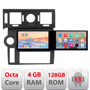 Navigatie Hummer H2 2008-2010 Edotec 2 ecrane  8 core 4+128 21.6 inch Incell android Wifi 5Ghz gps internet