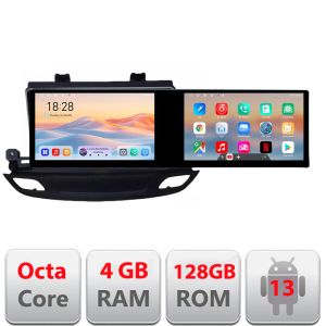 Navigatie Opel Insignia 2018- Kit-insignia19 Edotec 2 ecrane  8 core 4+128 21.6 inch Incell android Wifi 5Ghz gps internet