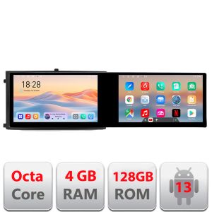 Navigatie Ssangyong Rexton 2019- Edotec 2 ecrane  8 core 4+128 21.6 inch Incell android Wifi 5Ghz gps internet  Kit-REXTON