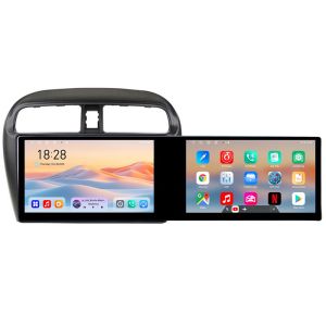 Navigatie Mitsubishi Spacestar Edotec 2 ecrane  8 core 4+128 21.6 inch Incell android Wifi 5Ghz gps internet  Kit-spacestar