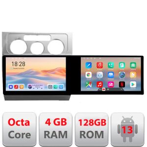 Navigatie VW Touran 2003-2010 Kit-TOURAN1 Edotec 2 ecrane  8 core 4+128 21.6 inch Incell android Wifi 5Ghz gps internet a