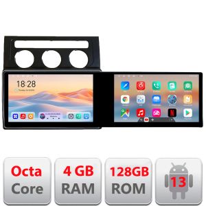 Navigatie VW Touran 2003-2009 clima automata Kit-touran2 Edotec 2 ecrane  8 core 4+128 21.6 inch Incell android Wifi 5Ghz gps internet et GPS WI