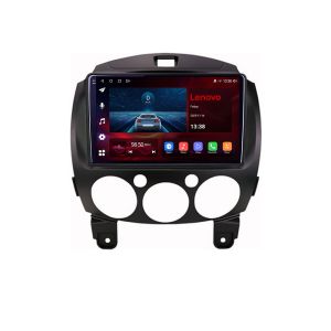 Navigatie Mazda 2 2007-2013 Octacore, 8 Gb RAM, 128 Gb Hdd, 4G, Qled 2K, DSP, Carplay AA, 360, Bluetooth