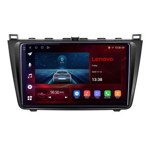 Navigatie Mazda 6 M-012 Octa Core Android Radio Bluetooth GPS WIFI/4G DSP 2K 8+128GB 360 Toslink