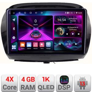 Dedikált navigáció Honda FR-V 2004-2009 Android QLED octa core 4+64 4G DSP FHD Carplay android-auto rádió gps készlet-+EDT-E309v3