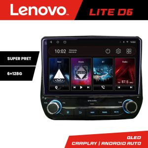 Dedikált navigáció Ford Fiesta 2020 - Lenovo QLED Octa core 6+128 DSP Wifi 5Ghz Android gps LITE-9-6+128