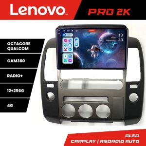 Dedikált navigáció Nissan Patfinder és Navara autókhoz gyári navigációval Lenovo Qled 2K Octa Core 12+256 360 DSP ADAS carplay android-auto PRO-2K-9-12+256