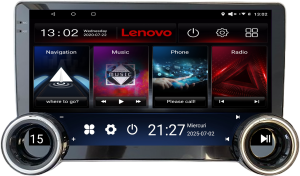 Navigatie Ford Transit 2019- varianta cu ecran de fabrica Lenovo  8 core 4+64 10.5 inch Incell 1K android Wifi 5Ghz gps internet  Kit-transit-2019-b