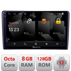 Navigáció Renault Trafic 2008-2012 Android Octa Core Qualcomm 2K QLED 8+128 DTS DSP 360 4G Optikai
