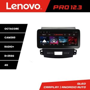 Navigatie Mitsubishi Outlander 2010 K-056 Lenovo PRO 8+256 12.3 inch qled android 4G DSP gps internet  Q